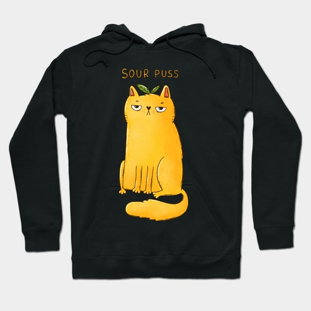 Sour Puss Hoodie by Tania Tania